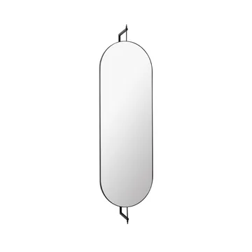 Rotating mirror - Black, full size - Kristina Dam Studio