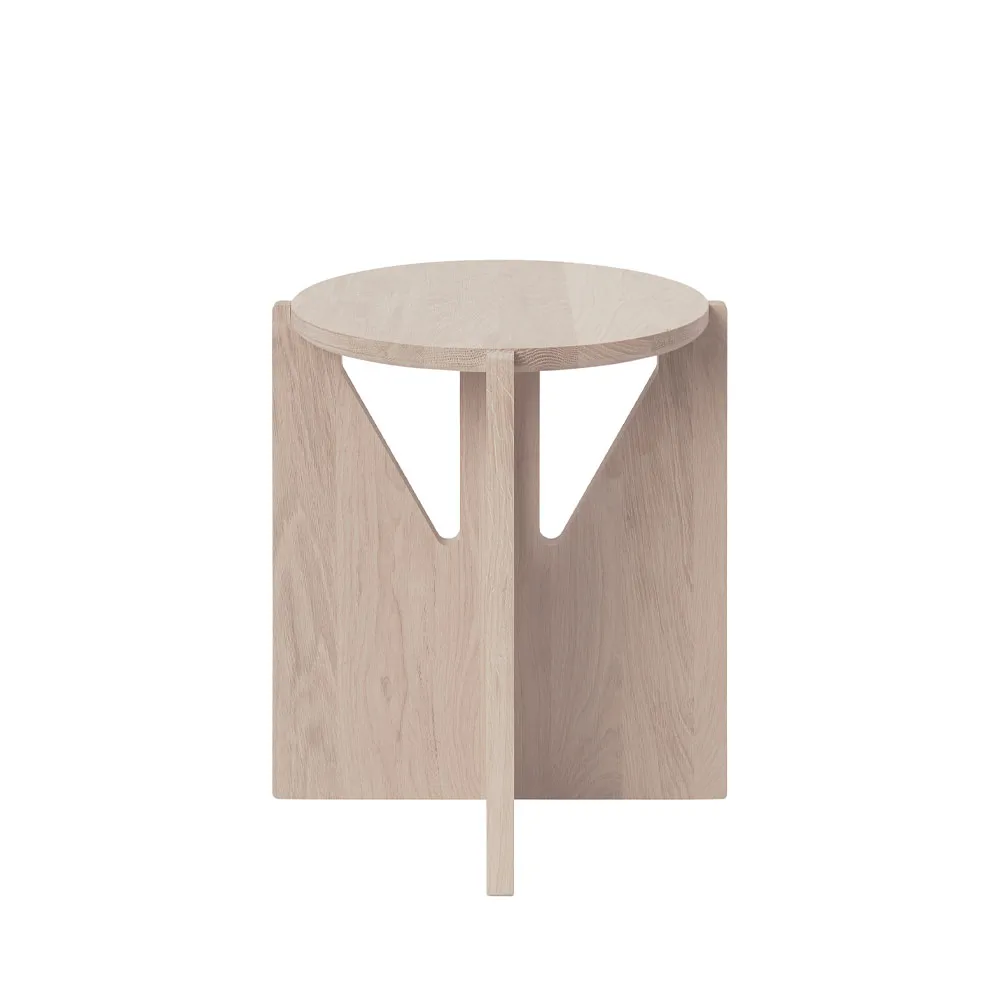 Stool stool, Oak Kristina Dam Studio