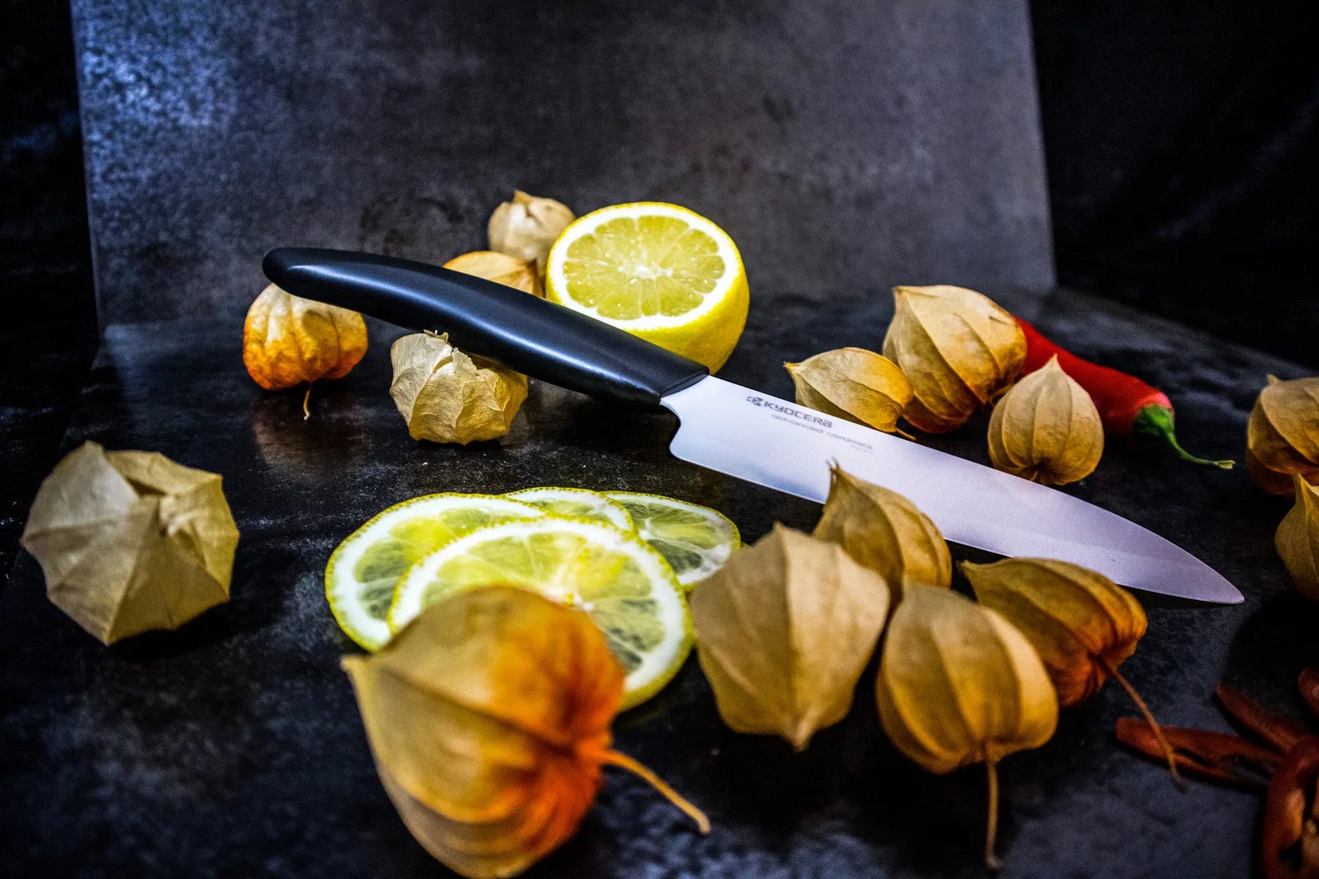 Kyocera FK ceramic vegetable knife , 13 cm Kyocera