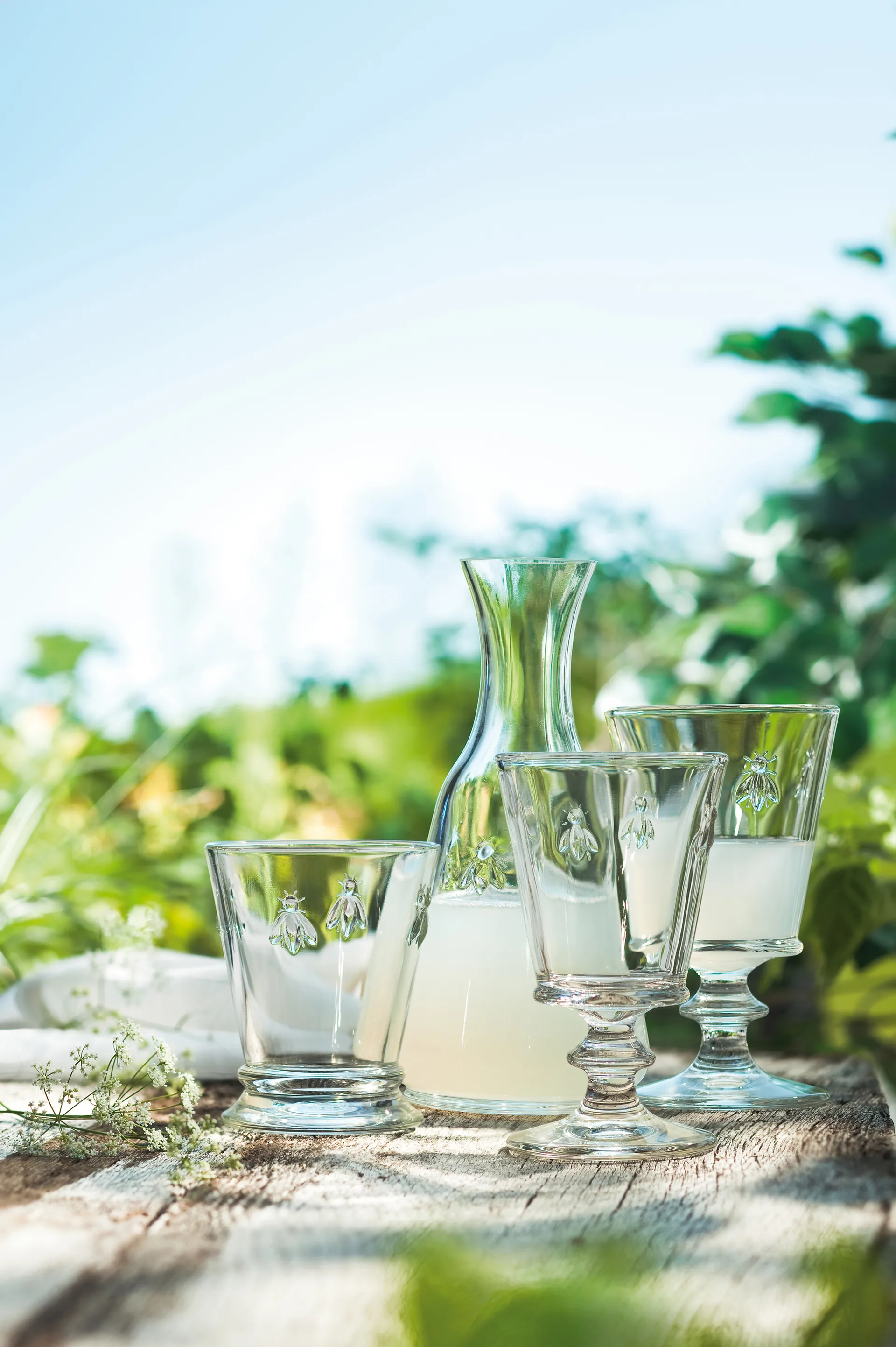Abeille carafe 1 L, Clear La Rochère