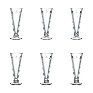 Abeille champagne flute 15 cl 6-pack - Clear - La Rochère