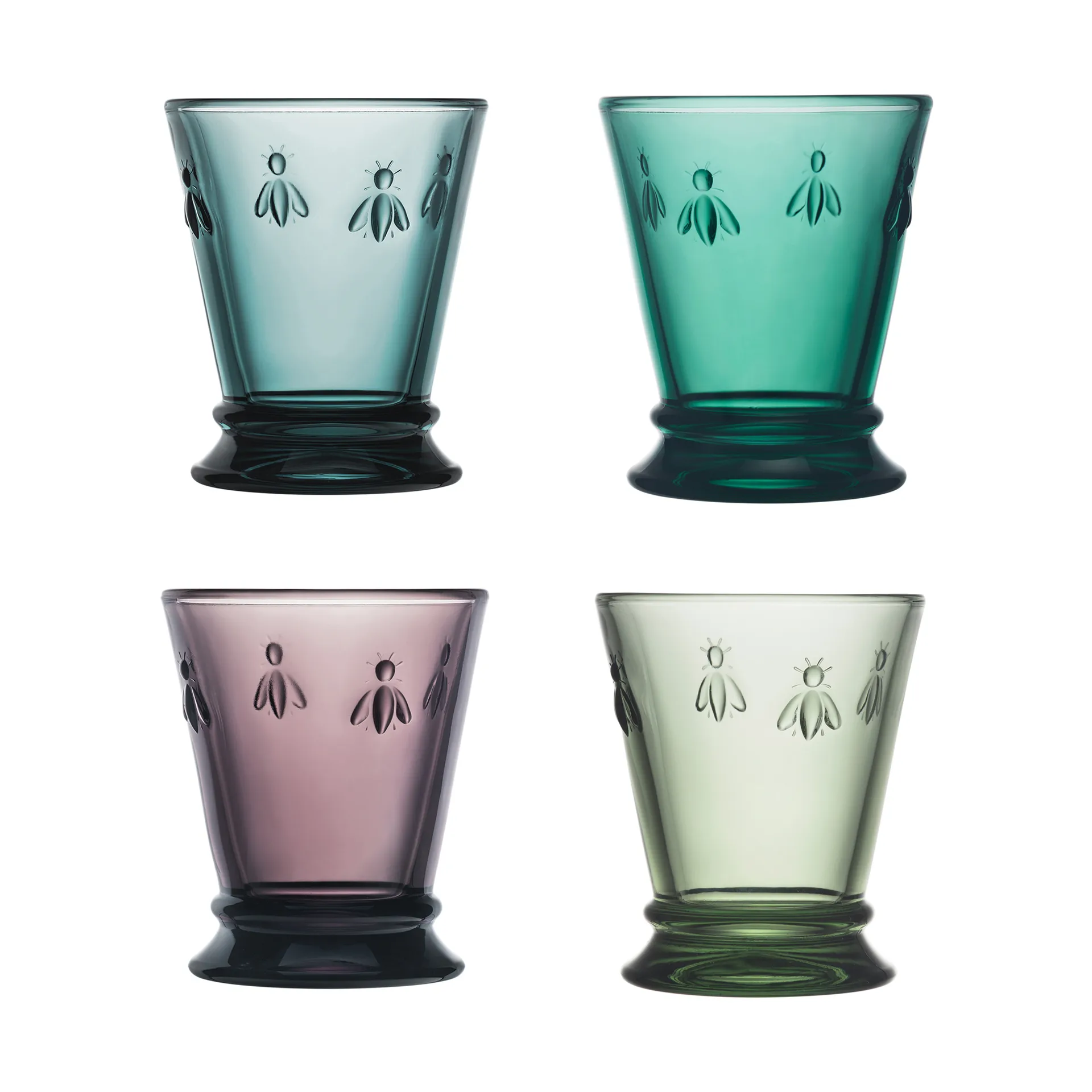 Abeille drinking glass 26 cl 4 pieces, Multi La Rochère
