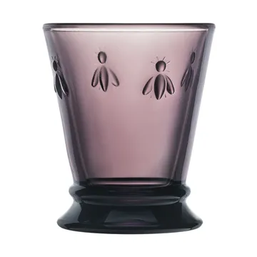 Abeille drinking glass 26 cl 6-pack - Aubergine - La Rochère