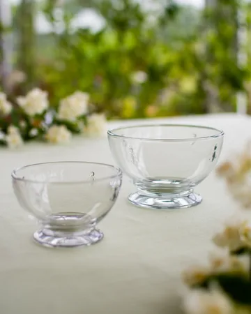 Abeille glass bowl 60 cl 6-pack - Clear - La Rochère