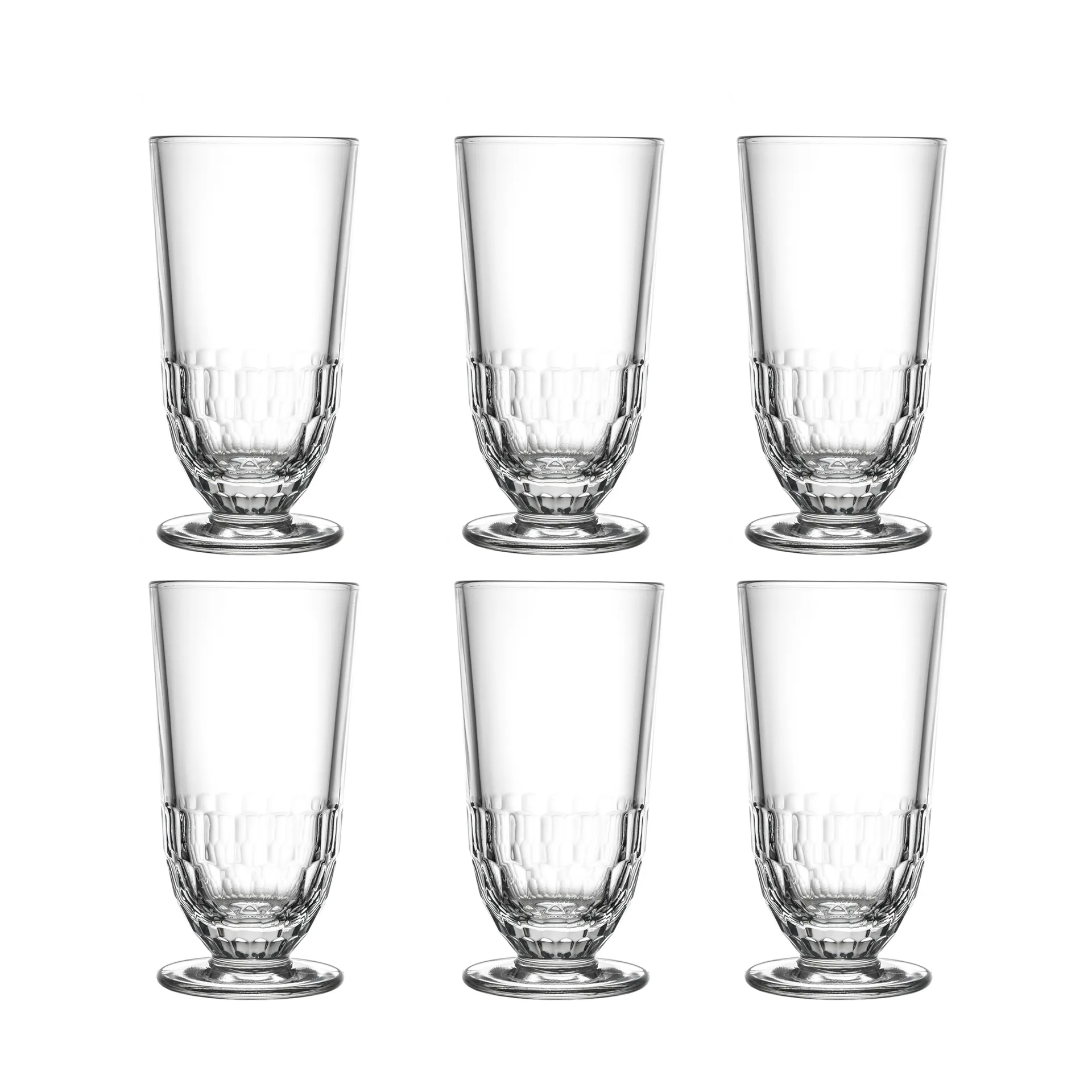 Artois drink glass 38 cl 6-pack, Clear La Rochère