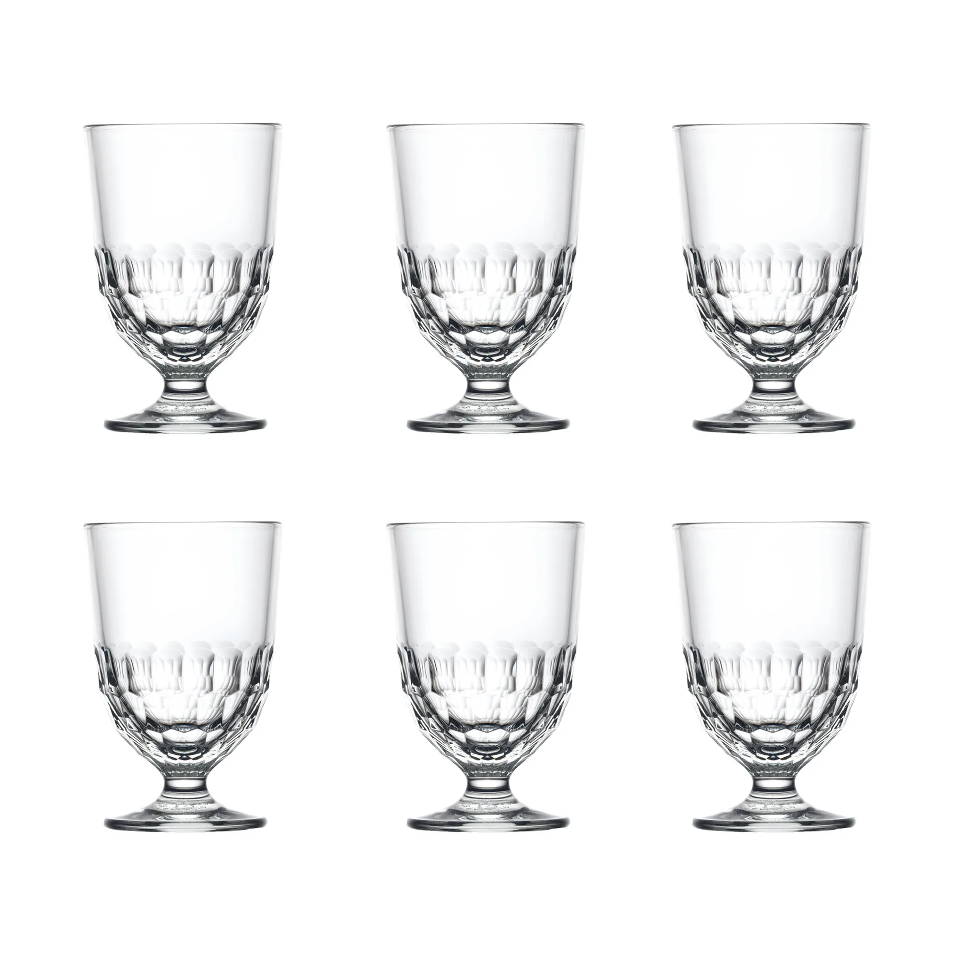 Artois drinking glass 22 cl 6-pack, Clear La Rochère