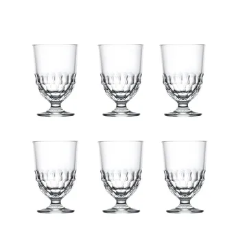 Artois drinking glass 29 cl 6-pack - Clear - La Rochère