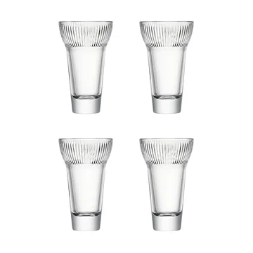 Calanque drinking glasses 4-pack - Transparent - La Rochère