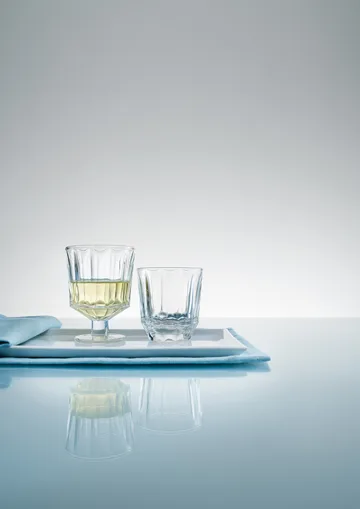 City drinking glass 25 cl 6-pack - Clear - La Rochère