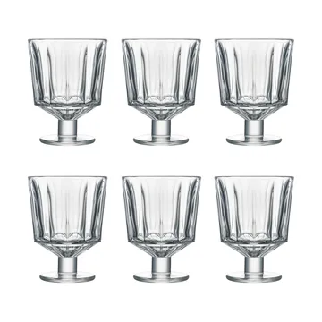 City wine glass 26 cl 6-pack - Clear - La Rochère