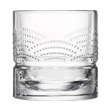 Dandy whiskey glass 4 pieces - Clear - La Rochère