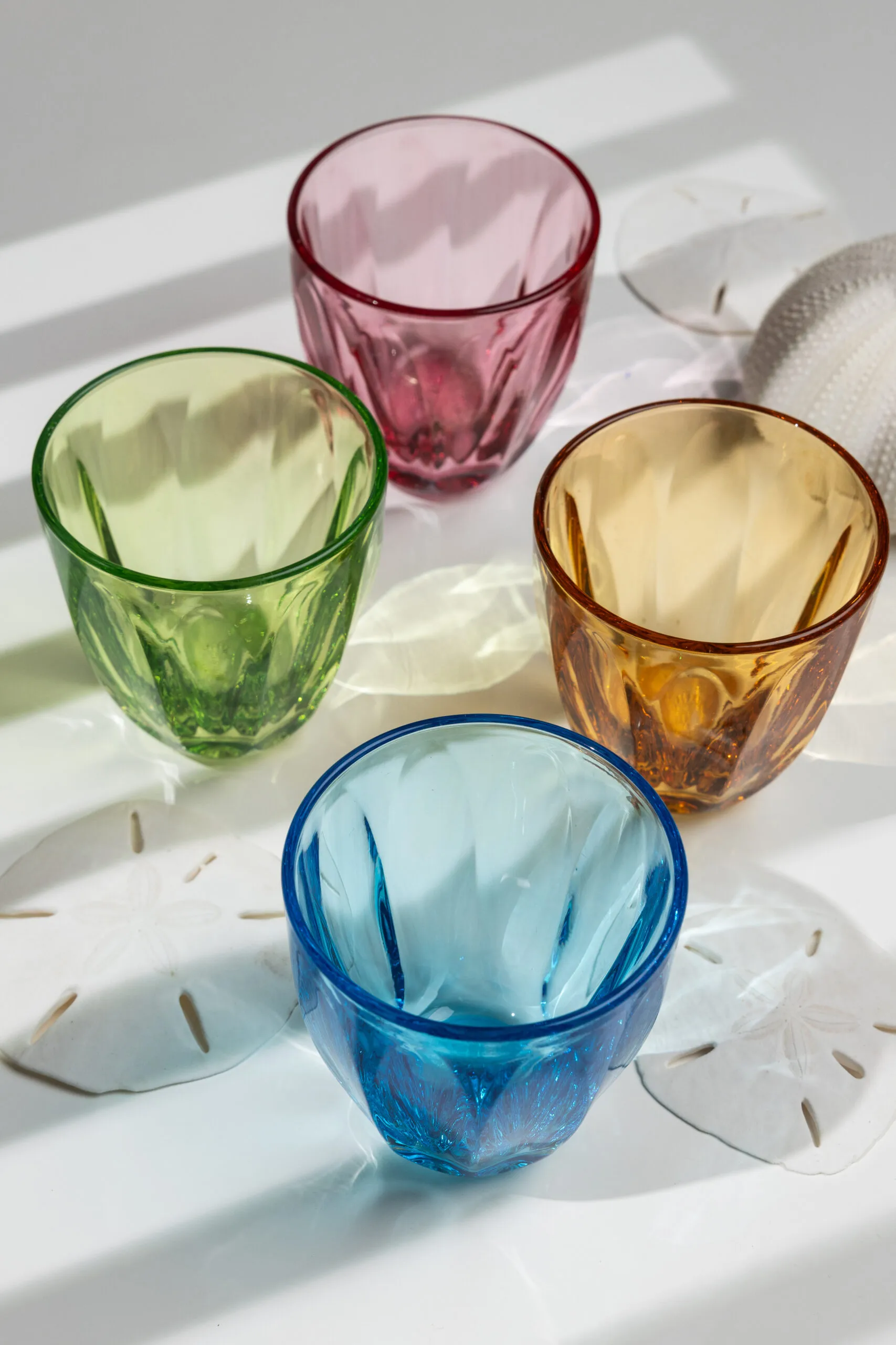 Lily water glass 6-pack, Raspberry La Rochère