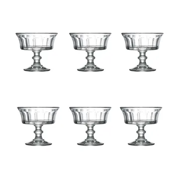 Perigord champagne coupe 22 cl 6-pack - Clear - La Rochère