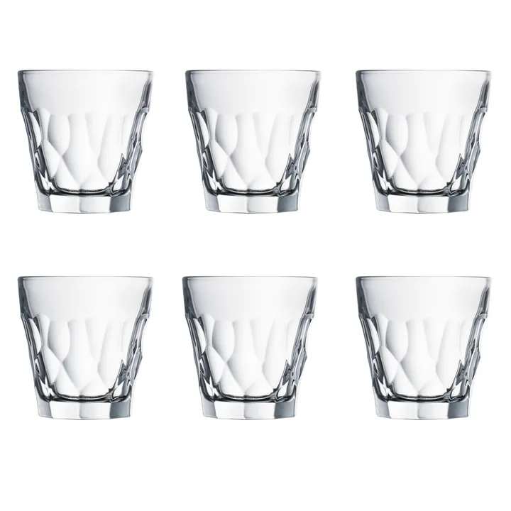 Silex water glass 29 cl 6-pack - Transparent - La Rochère