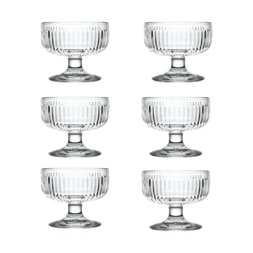 Tahiti dessert bowl 23 cl 6-pack  - Clear - La Rochère