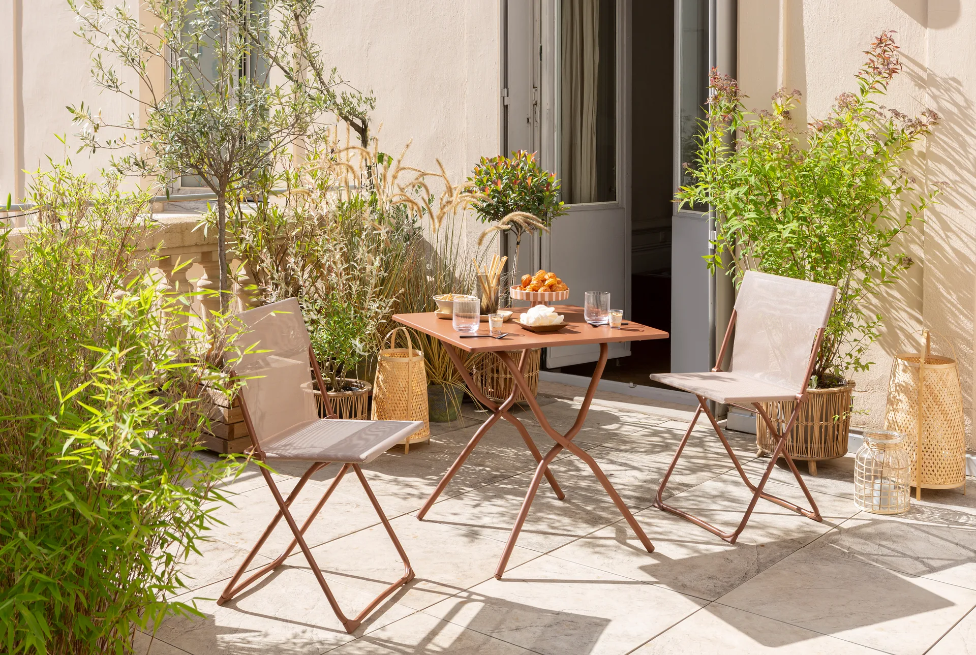 Balcony chair, Canyon/Terracotta Lafuma