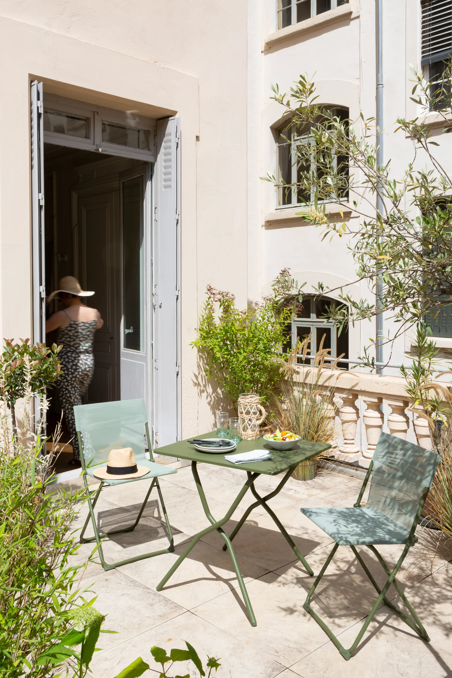 Balcony chair, Moss/green Lafuma