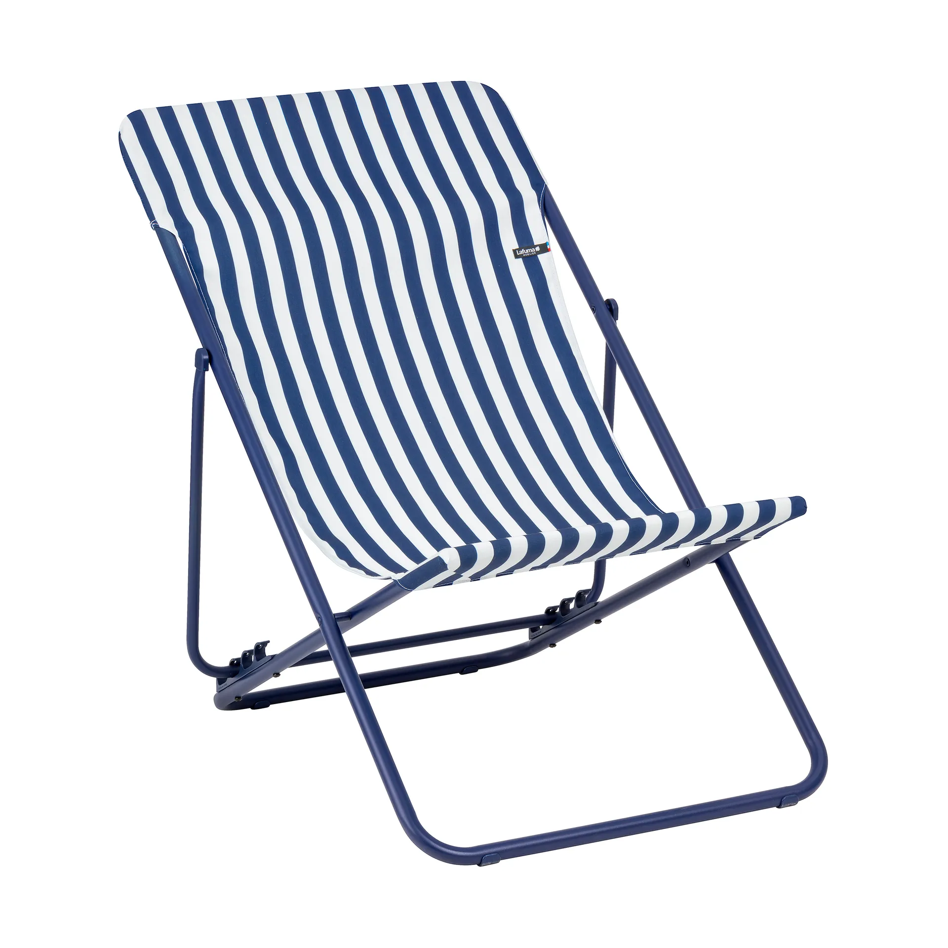 Maxi Transat sun lounger, Rayures Blue Lafuma