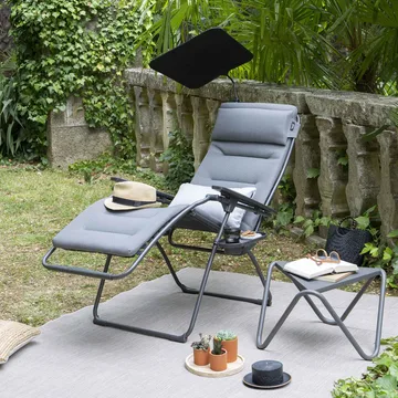 Relax 803 sun lounger - Becomfort silver - Lafuma