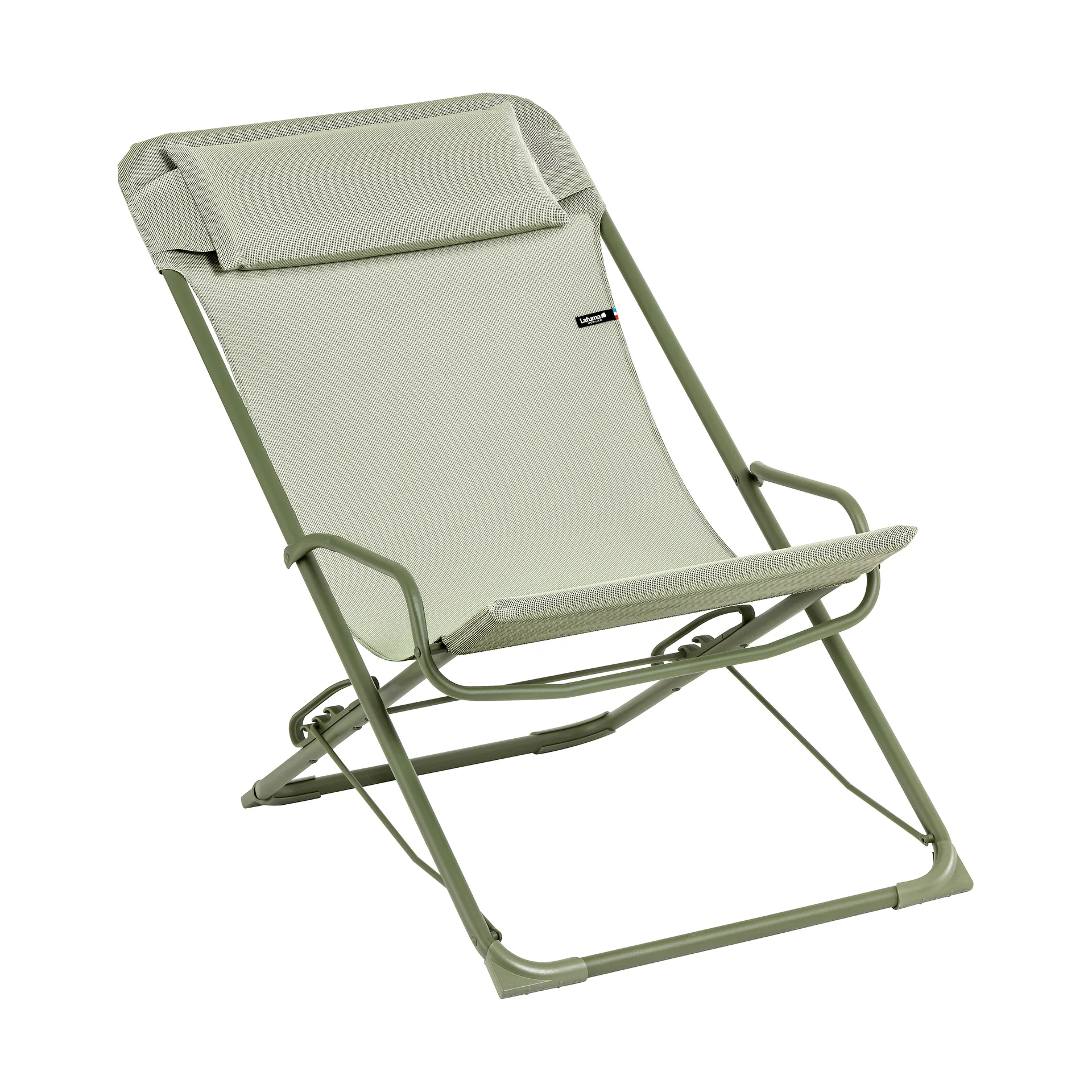 Transaswing Multi deck chair, Moss Lafuma