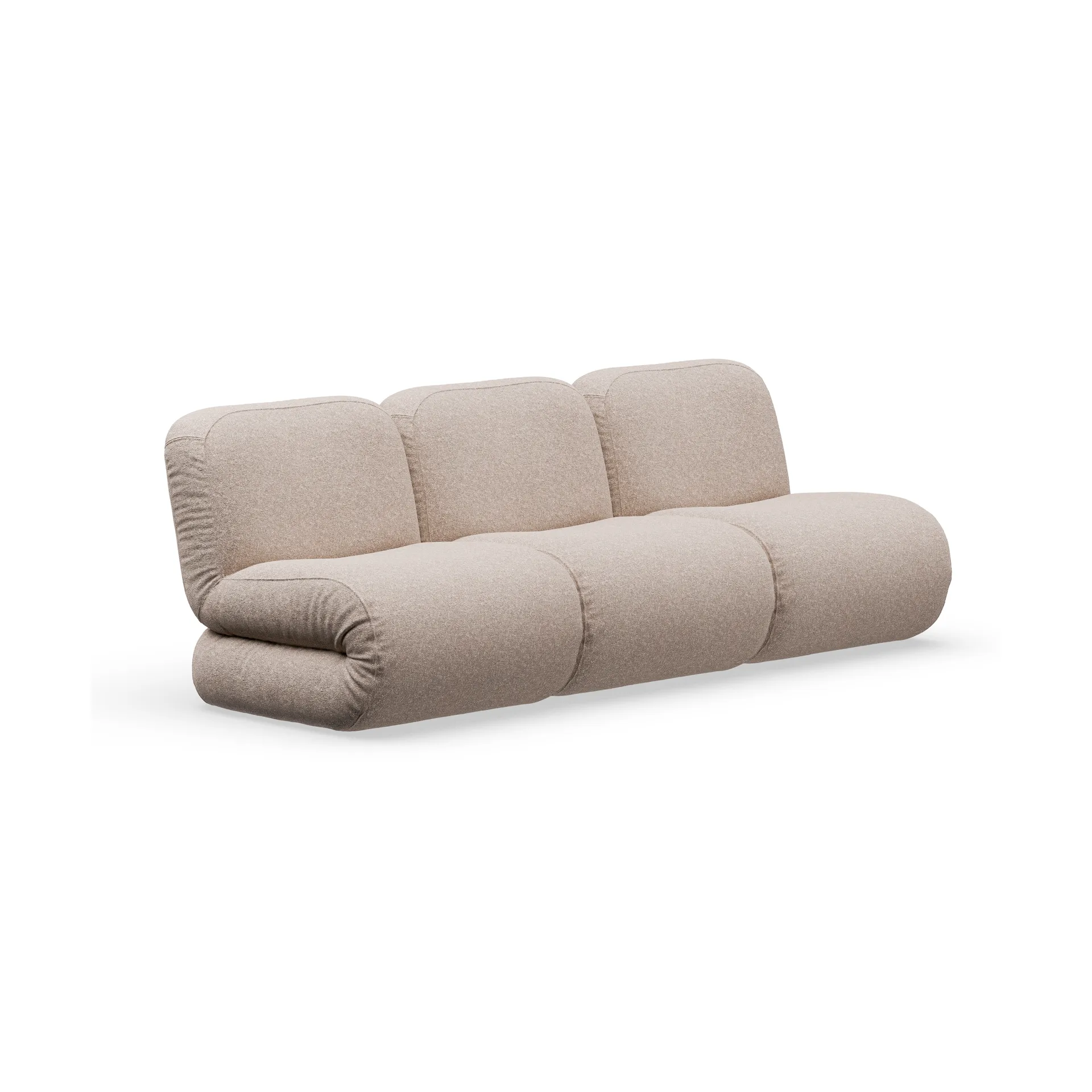 BAU 3 seater sofa, Zero beige,  Lammhults