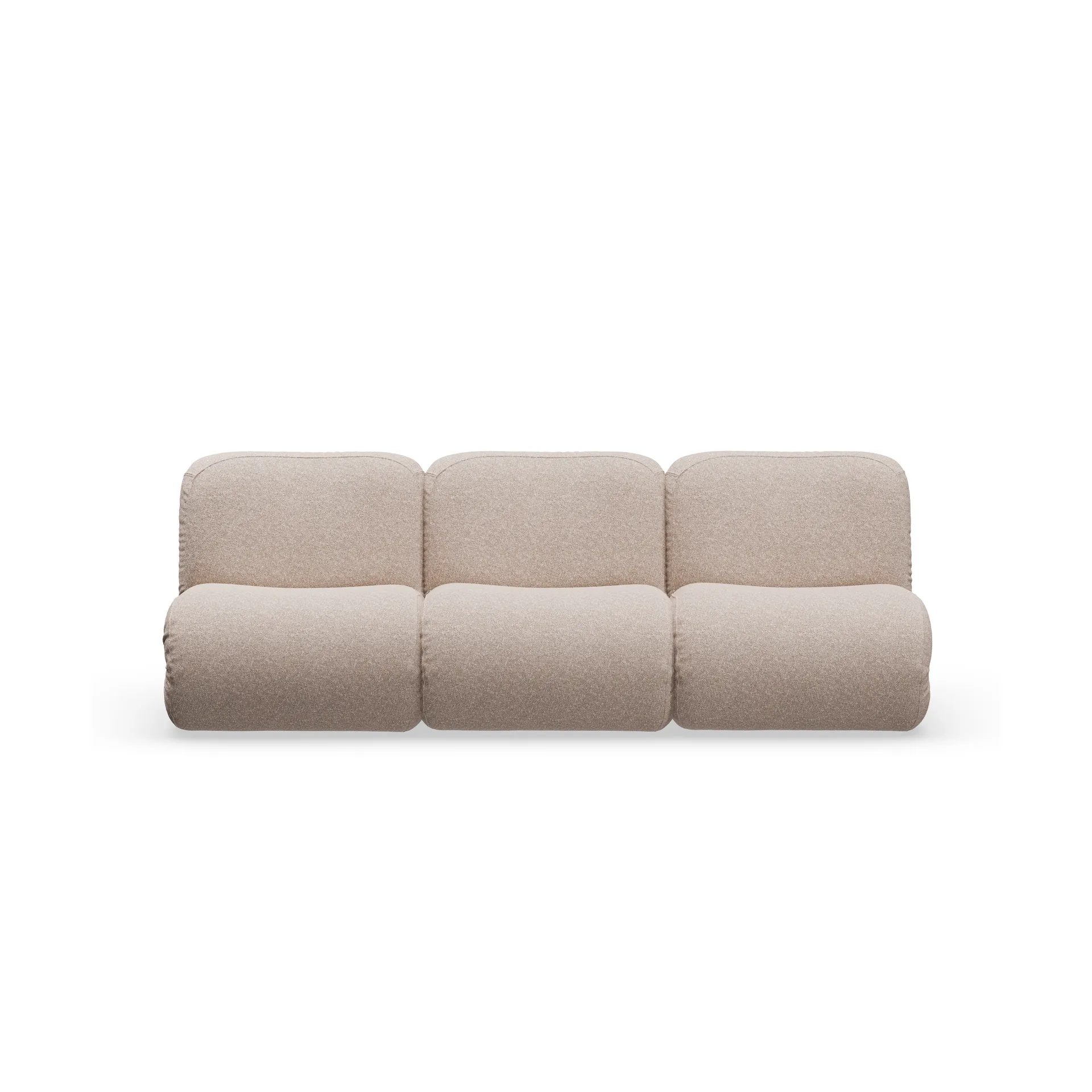 BAU 3 seater sofa, Zero beige,  Lammhults