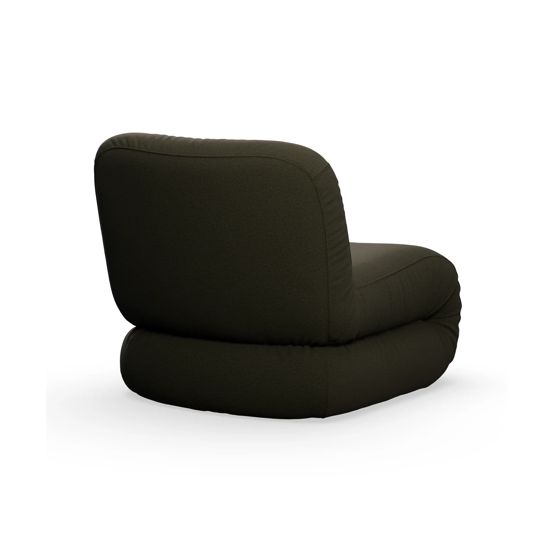 Bau armchair, Barnum Pine, straight Lammhults