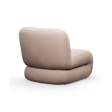 Bau armchair - Megan Sand, straight - Lammhults