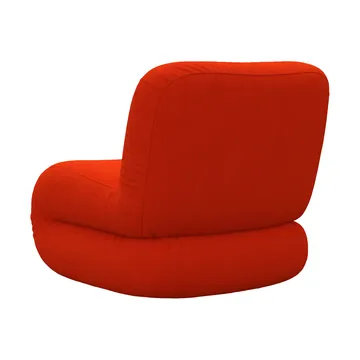 Bau armchair - Vidar 0542 red, straight - Lammhults