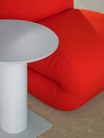 Bau armchair - Vidar 0542 red, straight - Lammhults