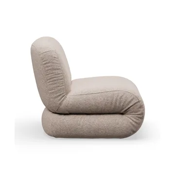 Bau armchair - Zero Beige, straight - Lammhults