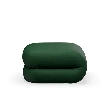 Bau footstool - Divina melange dark green - Lammhults