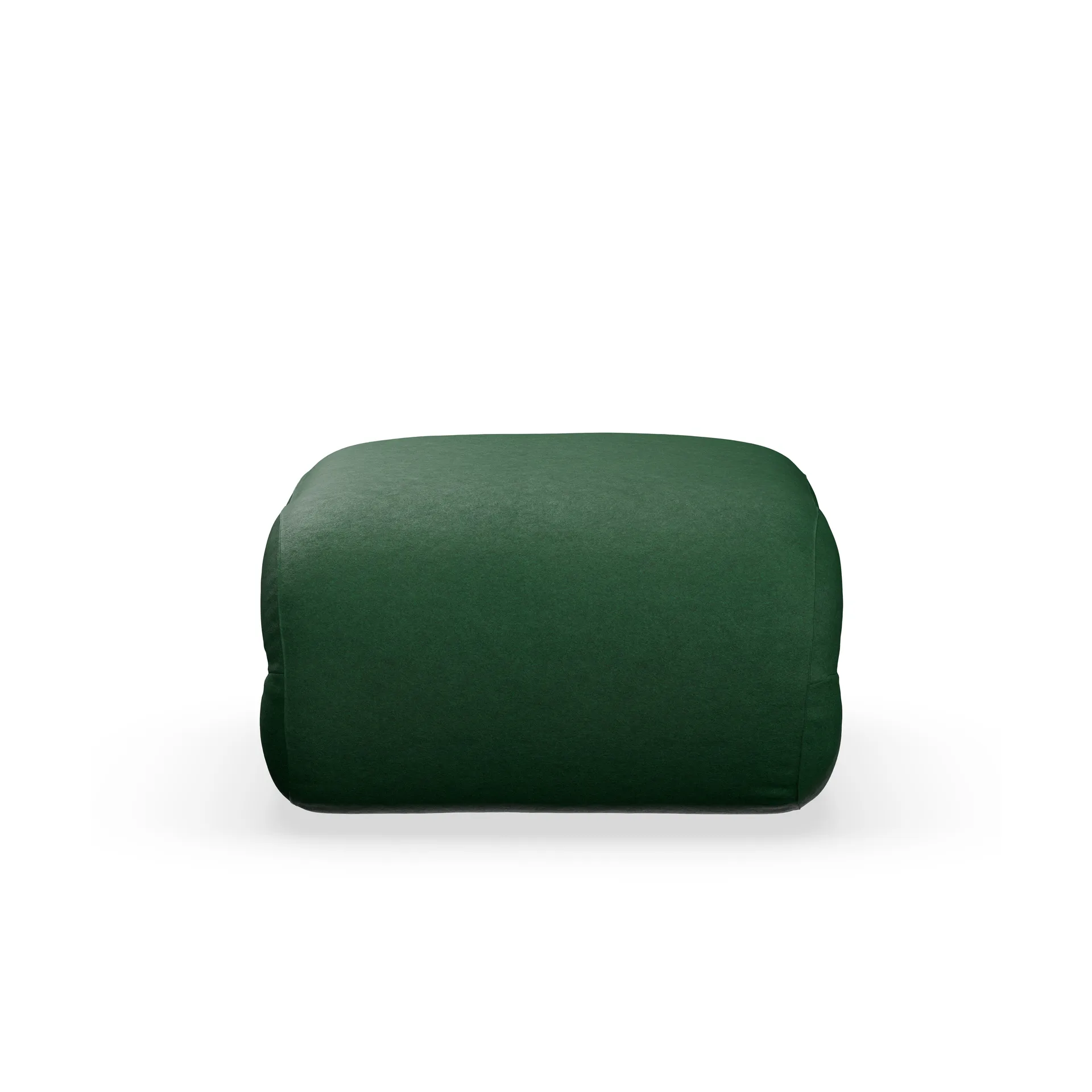 Bau footstool, Divina melange dark green Lammhults