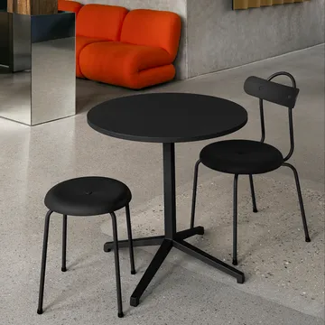 Stool bench - Black, 45 cm - Lammhults