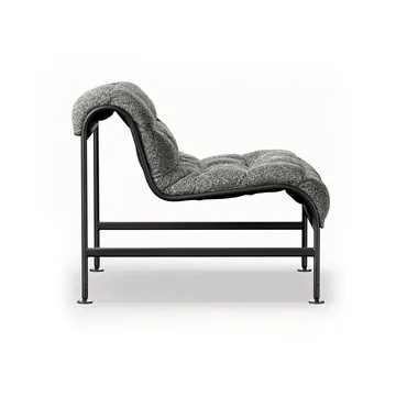 Sunny armchair - Zero Black–matte black frame - Lammhults