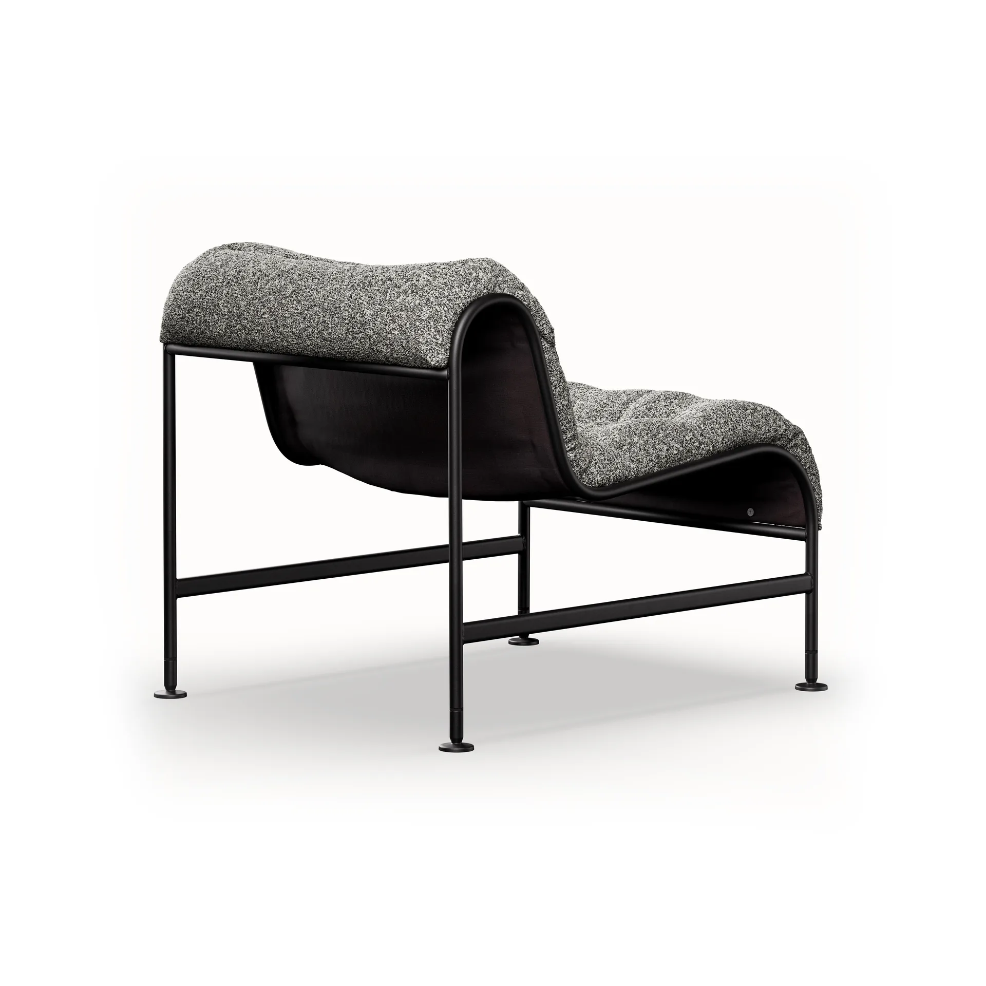 Sunny armchair, Zero Black–matte black frame Lammhults