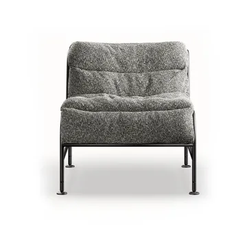 Sunny armchair - Zero Black–matte black frame - Lammhults