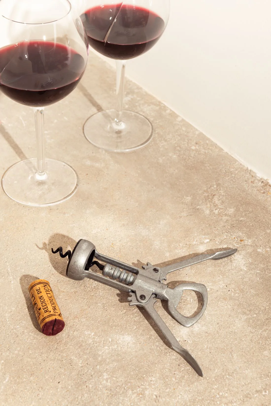 De Gaulle winged corkscrew, Silver L'Atelier du Vin
