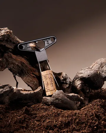 L'Atelier Bilame corkscrew - Black - L'Atelier du Vin