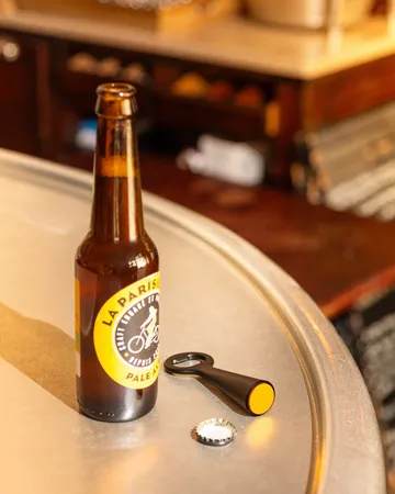 Le Brasseur bottle opener - Black - L'Atelier du Vin