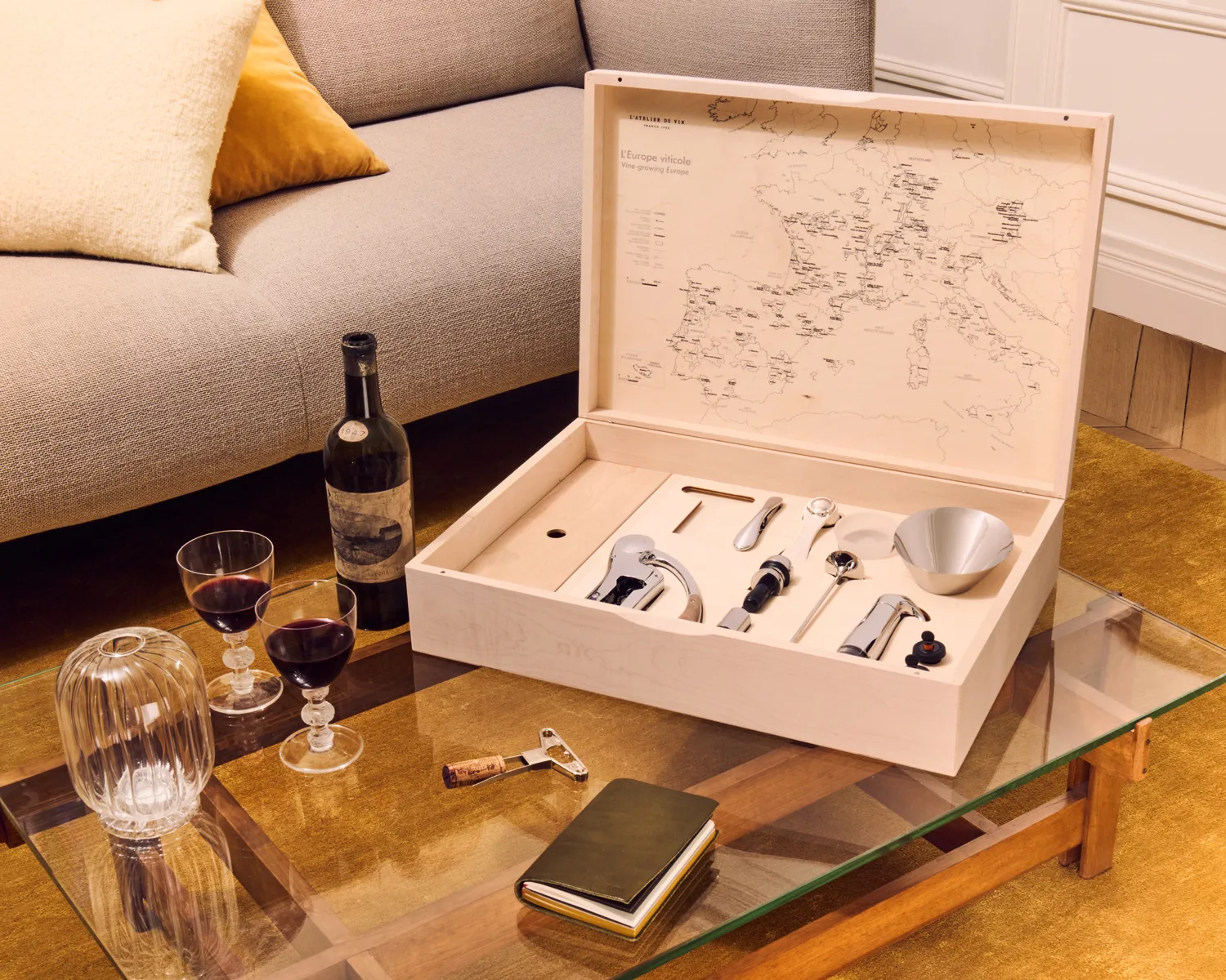 Oeno Box Connoisseur 1 wine box, 10 pieces L'Atelier du Vin