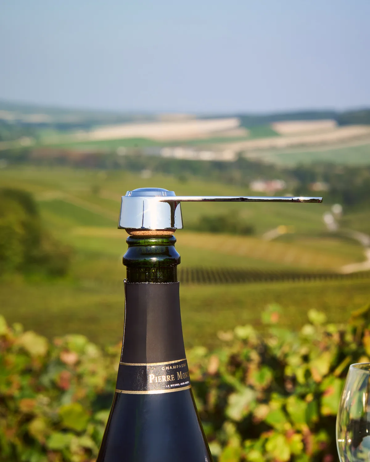 Pince á bouchon cork opener champagne, Silver L'Atelier du Vin
