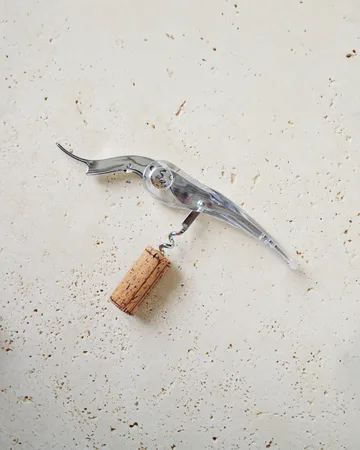 Soft machine crystal wine opener - Silver - L'Atelier du Vin