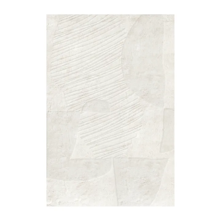 Artisan Guild wool carpet - Bone white 300x400 cm - Layered