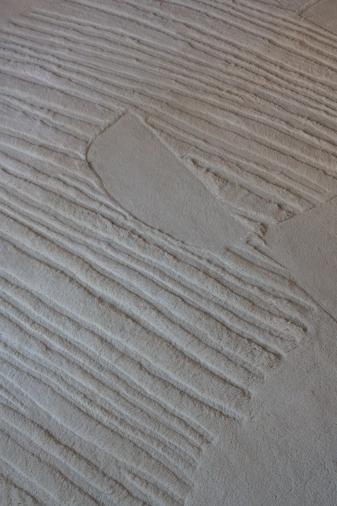 Artisan Guild wool carpet, Bone white 300x400 cm Layered