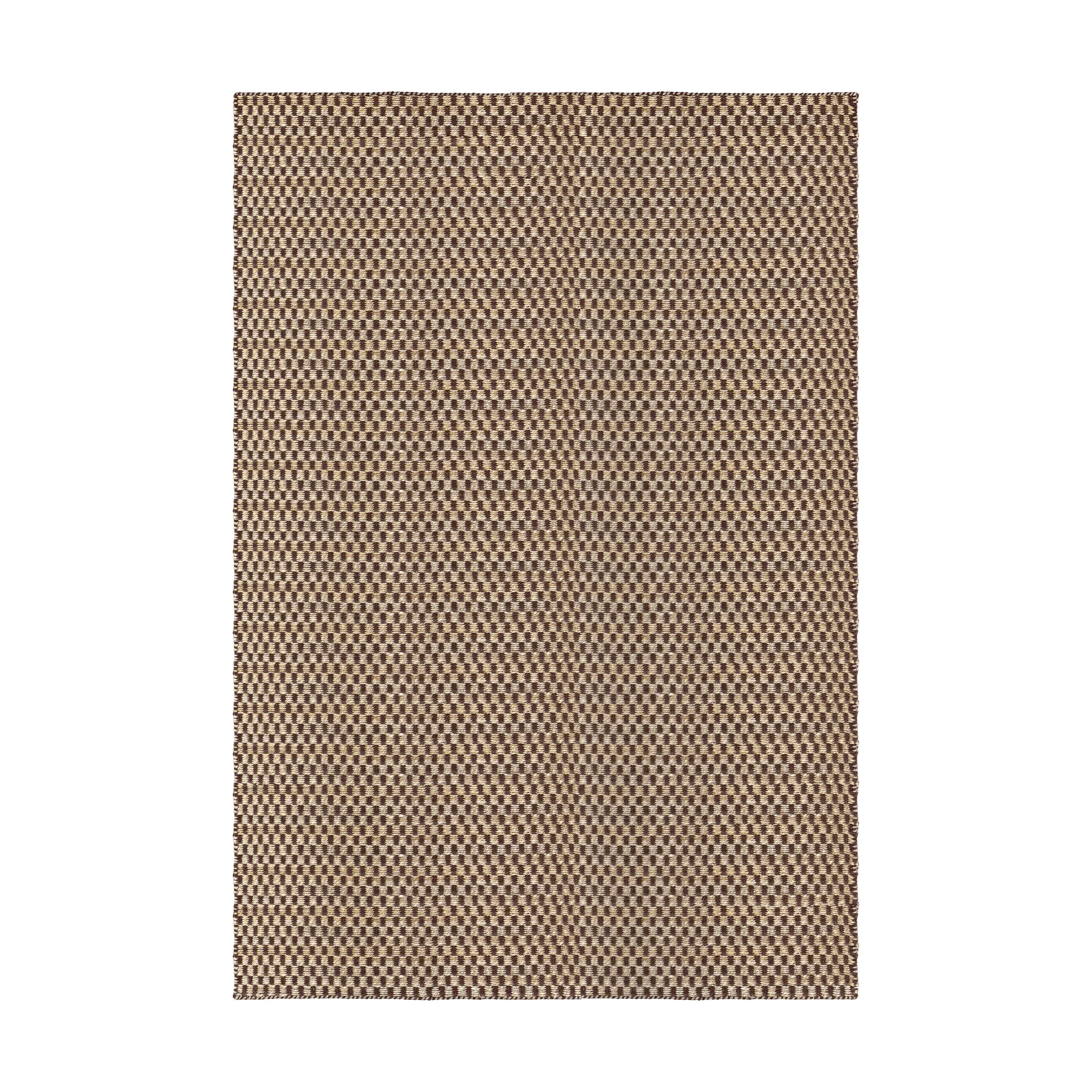 Barley jute rug, Chestnut, 140x200 cm Layered