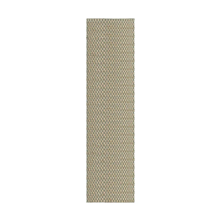 Barley jute rug - Sage, 75x240 cm - Layered