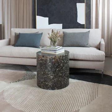 Birch wool rug - 180x270 cm - Layered