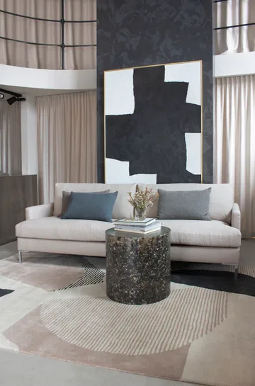 Birch wool rug - 300x400 cm - Layered