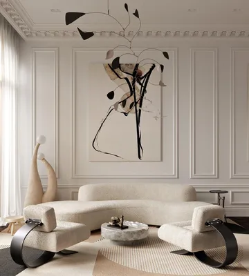 Birch wool rug - 300x400 cm - Layered